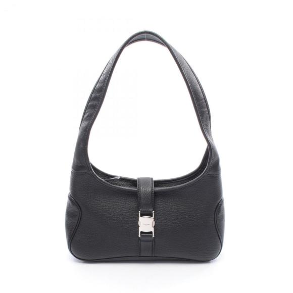 Salvatore Ferragamo shoulder bag, leather, women's, black, 21 0734 - Picture 1 of 8